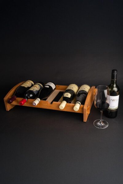6 bottle wine rack top layer - Shedload Designs