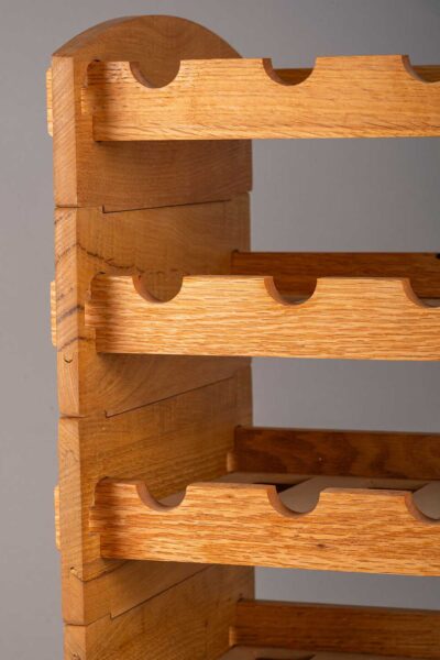 wine rack - 6 slot detail